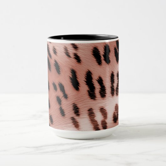 Mug Léopard rose rose (Centre)