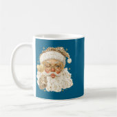 Mug Leopard Santa Christmas Funny Gift For Women, Girl (Gauche)