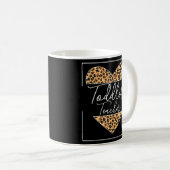 Mug Leopard Toddler Enseignant Garderie Pré K Pré (Devant droit)