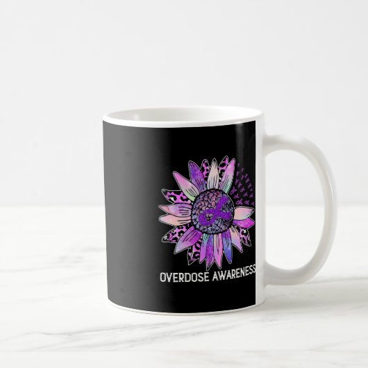 Mug Leopard Tournesol Mois de sensibilisation à l'over (Droite)