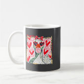 Mug Leopard Valentine's Day Goose Cute Animal Couple M (Gauche)