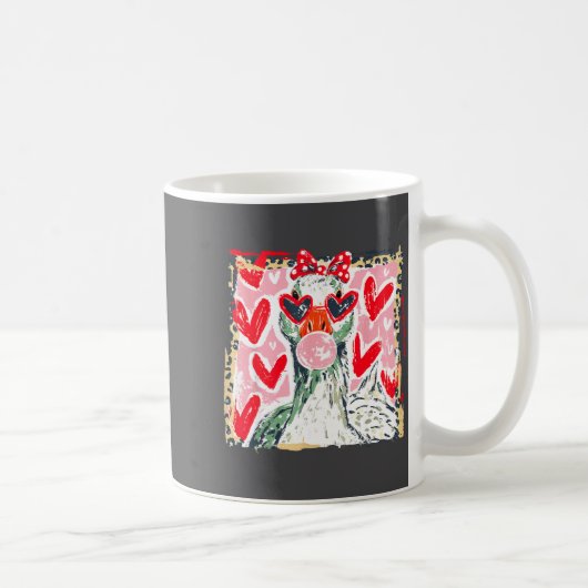 Mug Leopard Valentine's Day Goose Cute Animal Couple M (Droite)