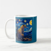 Mug Leopard - Van Gogh Style Starry Night Funny Graphi (Gauche)