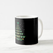 Mug Léopards Xmas Arbre Optométriste Noël (Devant droit)