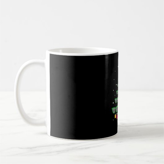 Mug Léopards Xmas Arbre Optométriste Noël (Gauche)