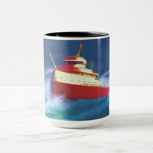 MUG L'ÉPAVE DE L'EDMUND FITZGERALD (Centre)