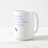 Mug L'Épée de mémoire de notre petit ange (Devant droit)