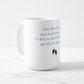 Mug L'Épée de mémoire de notre petit ange (Devant gauche)