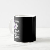 Mug L'épilepsie est la preuve J'ai un cerveau Quel est (Devant gauche)