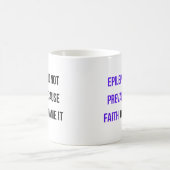 Mug L'épilepsie n'a pas prévalu (Centre)