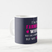 Mug L'épouse de l'agriculteur (Devant gauche)