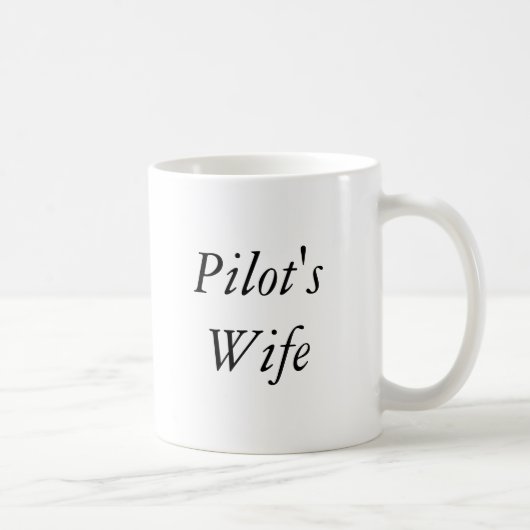 Mug L'épouse du pilote (Droite)