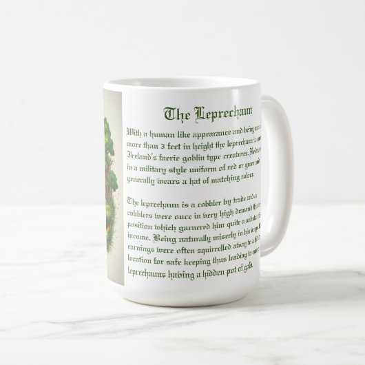 Mug Leprechaun (Devant droit)