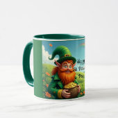 Mug Leprechaun Avec Musique Or (Devant gauche)