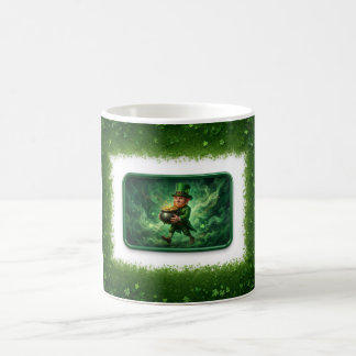 Mug Leprechaun Carrying Pot Of Gold