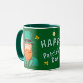 Mug Leprechaun Clover Shamrock Patrick's Day (Devant gauche)