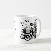 Mug Leprechaun en noir (Devant droit)