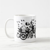 Mug Leprechaun en noir (Gauche)