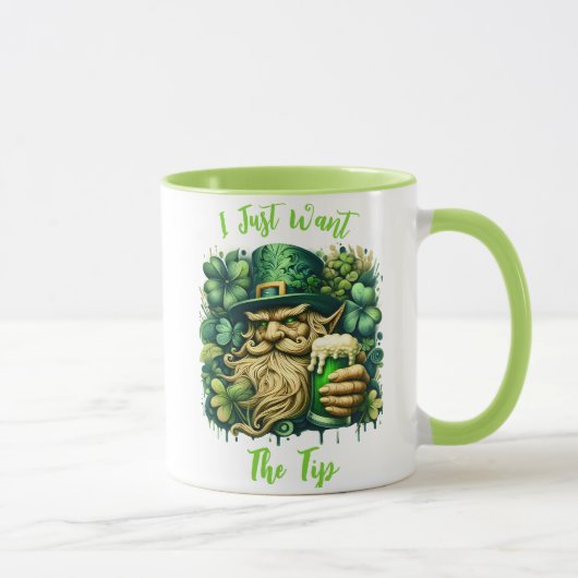Mug Leprechaun Et Bière (Droite)