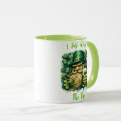 Mug Leprechaun Et Bière (Devant droit)