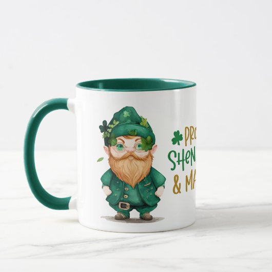 Mug Leprechaun Gnome Prone aux Shenanigans (Gauche)