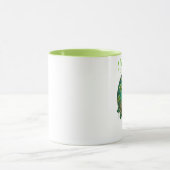 Mug Leprechaun Malicieux Savourer Une pinte (Centre)