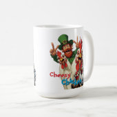 Mug "Leprechaun Selfie" Chessy Chicken Selfies (Devant droit)