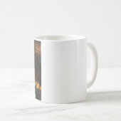 Mug Leprechaun Toon Girl à côté du pot d'or (Devant droit)