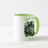 Mug Leprechaun Whimsical Savourer Un Froid (Devant droit)