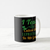 Mug Leprechauns Enseignants de 4e année Enseigner Sain (Devant droit)