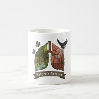 Mug L'équilibre de la nature | Poumons de l'environnem