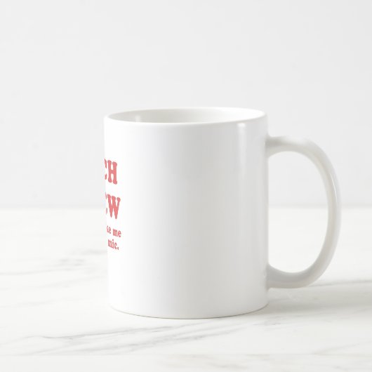 Mug L'équipage de technologie ne m'incitent pas à (Droite)