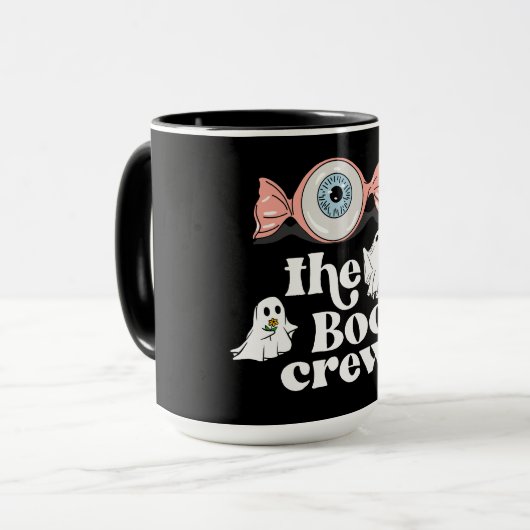 Mug L'équipage du Boo | Spooktacular Halloween Squad (Devant gauche)