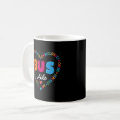 Mug L'Équipe D'Aide-Bus Revient À L'École Pour L'Équip (Devant gauche)