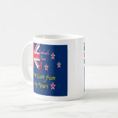 Mug L'équipe de cricket néo-zélandaise : L'amour de mo (Devant gauche)