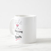 Mug L'équipe de la mariée (Devant gauche)