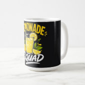 Mug L'équipe de limonade Graphiques Citron Fraîcheur d (Devant droit)