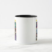 Mug L'équipe du suicide | Grille Rétro Avec Amanda Wal (Centre)