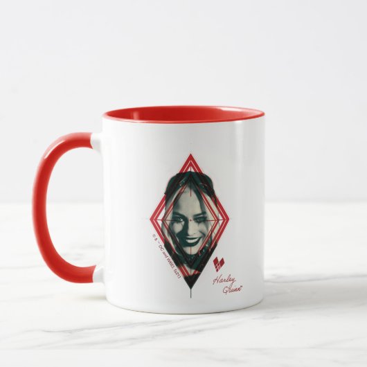 Mug L'équipe du suicide | Harley Quinn Diamond Target (Gauche)