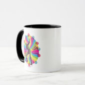 Mug L'équipe du suicide | Polka-Dot Homme Psychédéliqu (Devant gauche)