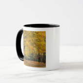 Mug L'érable d'automne surplombant la voie de campagne (Devant gauche)