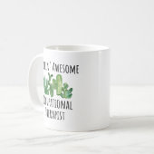 Mug L'ergothérapeute drôle idée cadeau (Devant gauche)