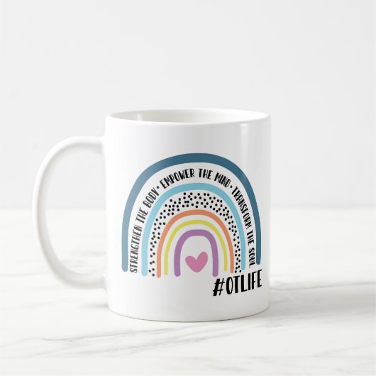 Mug L'ergothérapeute Rainbow Force Le Corps (Gauche)