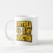 Mug L'Erythrée est ma dépendance Love L'Erythrée Drape (Gauche)