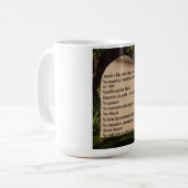 Mug Les 10 commandements (Devant gauche)