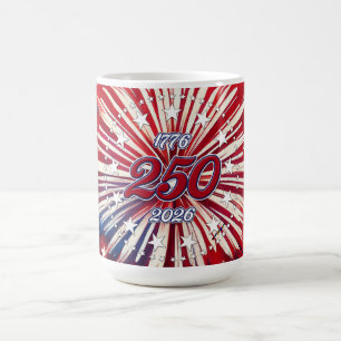 Mug Les 250 ans d'Amérique 1776-2026 Feux d'artifice R