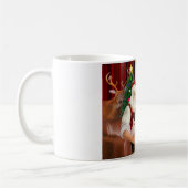 Mug Les 2 Pug de Santa (m+f) (Gauche)
