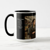 Mug Les 7 vertus sataniques : Envie (Gauche)