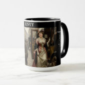 Mug Les 7 vertus sataniques : Envie (Devant droit)