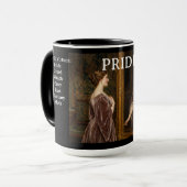 Mug Les 7 vertus sataniques : Fierté (Devant gauche)